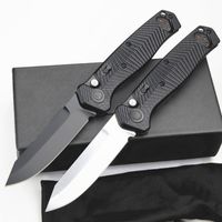 C8851 Automatic Fast Open Folding Knife S90v Black Titanium ...