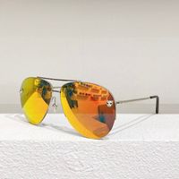 Óculos de sol de grife para homens carrinho de sol Proteção UV polarizada C Dupa Double Bridge Moda e Mulher óculos de sol redondos fivela de sol.