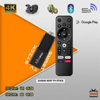 Smart Remote Control 2uidid Bluetooth Smart XS97 50 TV Stick Android 100 4K HDR 24GHz 5G Modello QXH313TVD DDR3 2GB EMCP 8GB HDMI20 4K 221017