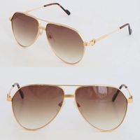 Neueste Modetalte gro￟e quadratische Sonnenbrille Frauen m￤nnliche und weibliche Sonnenbrillen Schutz Mode Sonnenbrille Paarungstasche Optische Gr￶￟e 61 mm