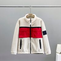 Erkekler Kadın Tasarımcı Down Jcket Tech Polar Ceketler Moda Peluş Plush Rüzgar Yalıtımlı Dış Giyim Kalın Sıcak Rüzgar Dergisi Katlar