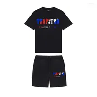Мужские футболки бренда Trapstar Мужская одежда футболка для футболки с костюма