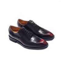 Dress Shoes Men Classic Business Genuine Leather Man Formal ...