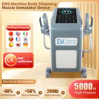 2023 DLS-EMSLIM EMS Pro Electro Magnetic Muscle Stimatal 13 Tesla Rf Emszero Neo Body Sculpt Machine Pelvic Floor Train Emszero