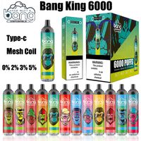 Bang King 6000 Rechargeable disposable Cigarette 6000 puffs ...