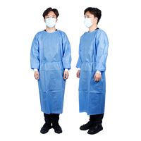 Indossare abiti anti-isolamento ispessiti clinica pratica di protezione personale clinica usa e getta abiti chirurgici non tessuti per l'ispezione ospedaliera