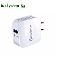 Fast Charging Adapter QC 3. 0 Wall Charger 5V 2. 4A USB Plug H...