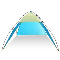 텐트와 대피소 야외 캠핑 텐트 여행 초강경 접이식 해변 안티 UV 선샤이드 낚시 하이킹 피크닉 대피 2.1 2.3 1.6m