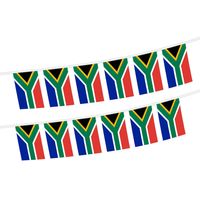 World Country National String Flag 14x21cm Mini South Africa...