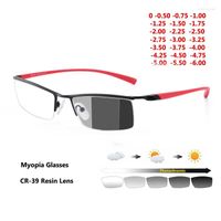 النظارات الشمسية إطارات -1 -1.5 -2 -2.5 -3 -3.5 -4 -4.5 نظارات قصر النظر في النظارات الناتجة للرجال المربع للرجال 2022