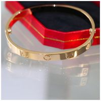 Pulseira de amor pulseiras carti pulseiras de ouro conjunto feminino braclets bra￧adeira rosa pulseira de pulseira personalizada para homens pulsera acero bracciale amica