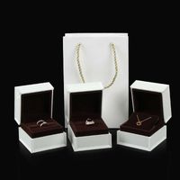 Scatole di gioielli Anello di vernice per pianoforte europea personalizzata I orecchini domestici Coppia Co coppia Necklace Gift L221021