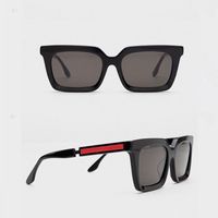 Men e mulheres óculos de sol Linea rossa marca de moda spr09a show quadrado preto Óculos de sol Óculos de luxo lente de vidro fita de caixa