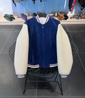 Inverno New Men's Wool Baseball Giacca da baseball Designer Luxury Designer Warm Coat