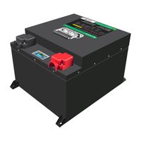 LIFEPO4 Batterij 51 2V76Ah 16S 5 jaar garantie voor golfkar thuis zonne -energieopslag fotovolta￯sche systeem robot vorkheftruck