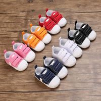 First Walkers Toddler Baby Boys Girls Crib Shoes Non- Slip St...