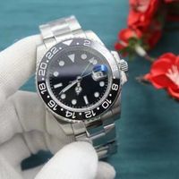 Classica cornice nera Automatic Mechanical's Watchs in acciaio inossidabile Banda Man Watch 197