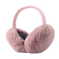 Kulak muffs kış sıcak muffs sevimli peluş kürk kulaklık moda unisex kulak ısıtıcı düz renkli kızlar kafa bandı muff kapak 221024
