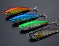 Lote 20 Lures de pesca VIB Baitstackle Hook 7G25inch01232762615
