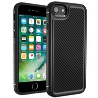 Casos de cobertura de fibra de carbono para iPhone 13 12 Pro 14 Max 11 7 8 Plus Forerunner Bumper Premium Case