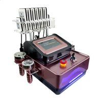 6 Arada 1 Vakum Kavitasyon Yağ Çıkarma Lipo Lazer Kilo Kaybı ile Zayıflama Makinesi Güzellik Salon Ekipmanı