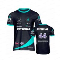 Мужские футболки Формула-1 Автомобиль Amg Petronas entusists MZ 111 Hamilton 110 Mens Tshirt 44 Черно-белая повседневная рубашка