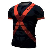 Camisetas para hombres 2022 Camisa 3D impresa Men Verano Tops de camiseta Man's Cashr￡