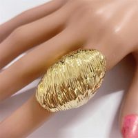 Diğer Mücevher Seti Yulaili Premium Lüks Lüks Partisi Yüzük altın Kaplama Gümüş Kaplama İki Ton Yüzüğü Bir Hediye Ver 221027