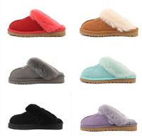 Snow Slippers U5125 Boots Soft Comfortable Sheepskin Keep Wa...
