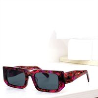 Óculos de sol para mulheres e homens Summer SPR06YS estilo UV400 Retro com óculos de estrutura cheia com quadro