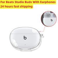 Para beats studio buds auriculares auriculares tpu lindas cubiertas de auriculares