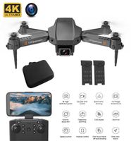 Mini Drone WiFi FPV mit Weitwinkel HD Dual 4K Kamera Swithc Hight Hight -Hold -Modus Faltbar Arm