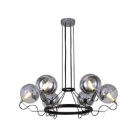 Diseño creativo Magic Bean Restaurant Lámparas colgantes de la sala de estar nórdica Atmósfera moderna Cubierta de vidrio Luminaria R169#