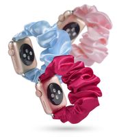 Шелковая ткань для Apple Watch Band 45 мм 44 мм 40 -мм дизайнерские дизайнерские браслеты