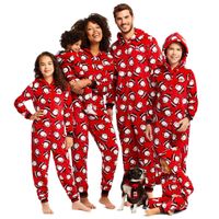 Aile Eşleşen Kıyafetler Noel Aile Pijamaları Giysileri Annem ve Ben Kırmızı Romper Noel Partisi Kulübü Pijama Seti Aile Homewear Seti Aldult Kid Sweetwear T221027