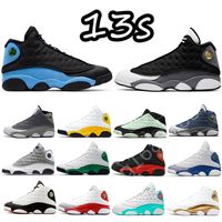 13 13s Mens Basketball Shoes Sneakers Black Flint University...