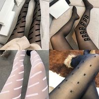 Designer Womens Mesh Tights Black Stockings Textile Sexy Lon...
