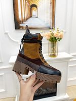 Designer Women Laureate Platform Desert Boot Suede Leather M...