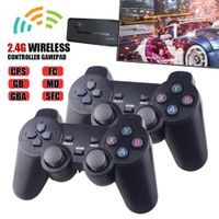 M8 Classic Video Game Console Toy Game Switch Controller Organizer 2.4g Dual Wireless Controllers Stick 4K 10000 Games 64 GB Retro para PS1/GBA Boy's Gift
