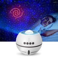 Tischlampen LED Nebula Star Projektion Licht USB -Ladung Sternentraum Kinder am Bett romantische Atmosphäre Nacht