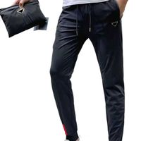 Mens Track pantolonları tam uzunlukta harf boyutu spor stili aktif stil bottomlar uzun pantolon siyah ve gri boyutta m-3xl