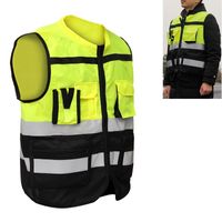 Hot High Visibility Security Security Bockets de coletes Design Reflexivevest Overldoor Traffice Safety Cycling Running