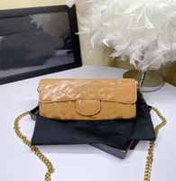 새로운 럭셔리 디자이너 가방 가방 핸드백 지갑 여성 패션 더블 빵 클러치 지갑 숄더 가방 체인 가방 #66676888