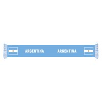 Argentinien Flagge Schal Factory Supply Qualität Polyester Katar Weltmeisterschaft Satin Schal Country National Football Games Fans Schals