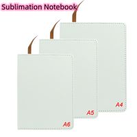 Sublimation Notepads Blank Faux Leather Cover Notebook with ...
