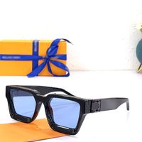 Óculos de sol para mulheres e homens verão Z1165ES estilo UV400 retro à prova de óculos de armação completa com armação