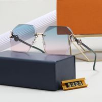 Lunettes de soleil Designer Hommes verres de lunettes de soleil pour femmes pour hommes pour hommes de luxe en alliage en alliage en alliage en alliage carré