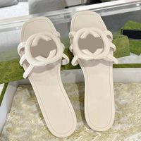 Designers Sandals Luxury Slide Interlocking Women Ladies Hollow new color Platform Slippers Women Slide Sandals Fashion Classics Retro Lovely Sunny Beach Sandals