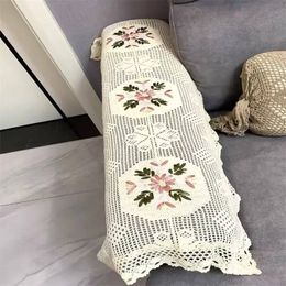 Bestseller American Retro Cotton Thread Flag Sofa Armrest Towel TV Shoe Cabinet Dining Coffee Table Cover Multi-purpose Cloth ddmytues