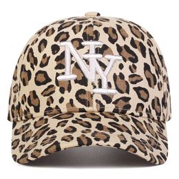 NY Leopard Embroidered Baseball Cap For Women Casual Street Hat For Travel, Vacation, Spring And Autumn From Mel4685, &Price; | DHgate.Com - Image 2